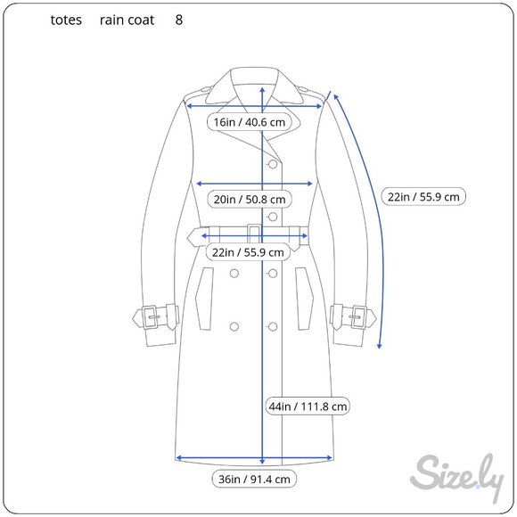 Vintage 70's The Totes Nylon Rain Coat Black Ruffled Collar Sleeves Gothic Size - Picture 5 of 16